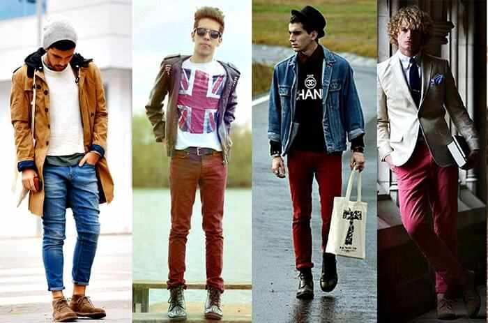 Colores de ropa que favorecen a hombres