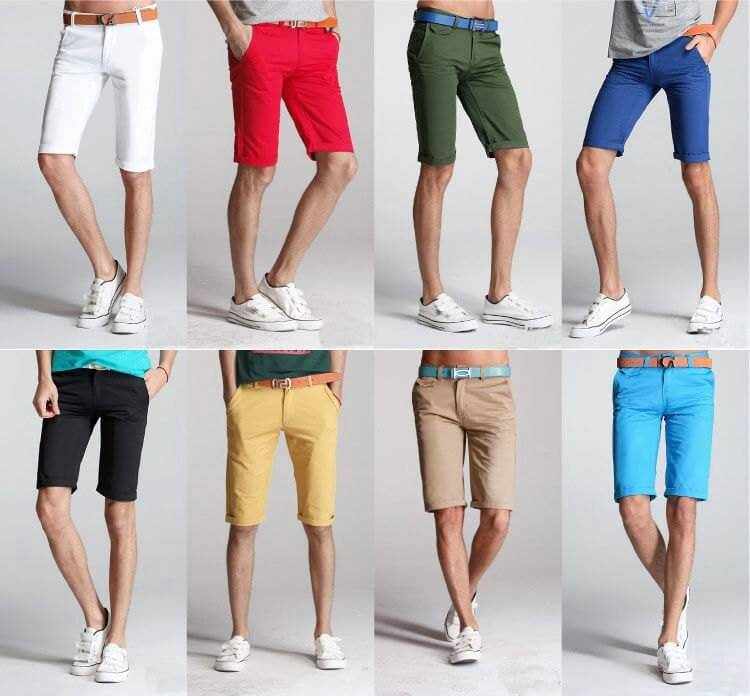 bermudas de colores