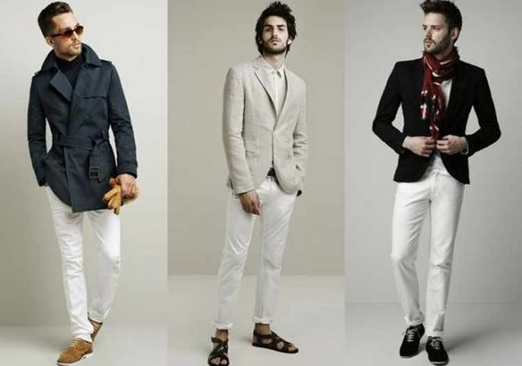 Combinar pantalones blancos para hombre - GRUPO JOSVIL