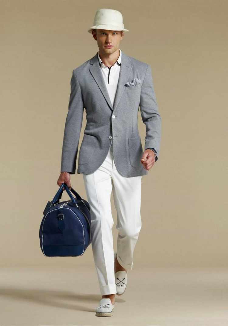 como combinar un pantalon blanco de hombre como combinar un pantalon blanco de hombre